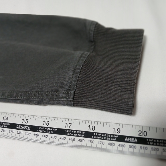 Men's Converse One Cotton Full Zip Jacket. Size L - Picture 9 of 9